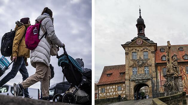 Bamberg: Erste Ukraine-Fl&uuml;chtlinge in Stadt - "Hilfsbereitschaft ist enorm"