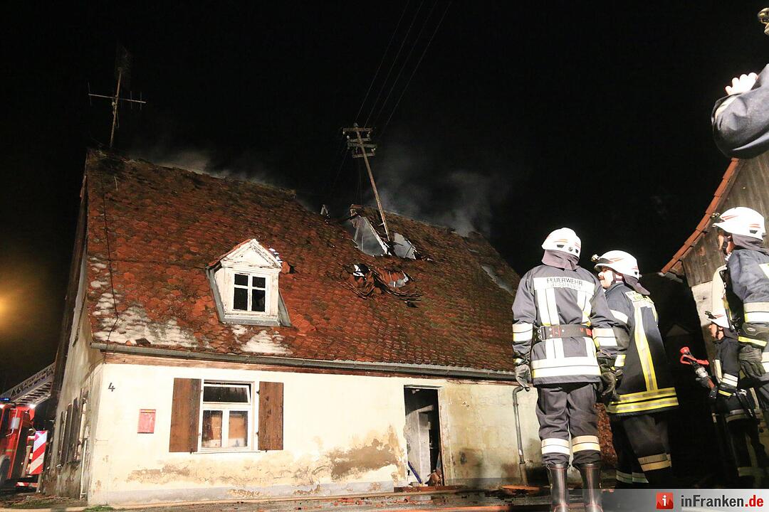 Brand in Kleinseebach
