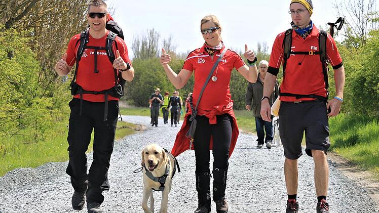 5. Frankenwald-Wandermarathon in Kulmbach Foto: Ferdinand Merzbach