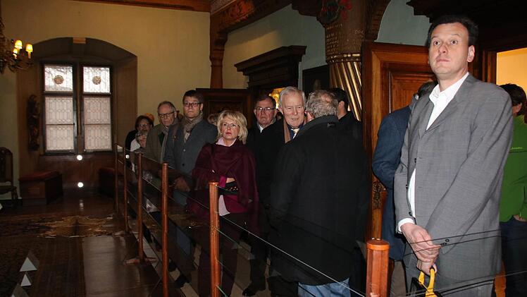 Eindrücke von der Sondersitzung des Bezirkstages in Aschach mit Besichtigung des Schlosses. Foto: Ralf Ruppert