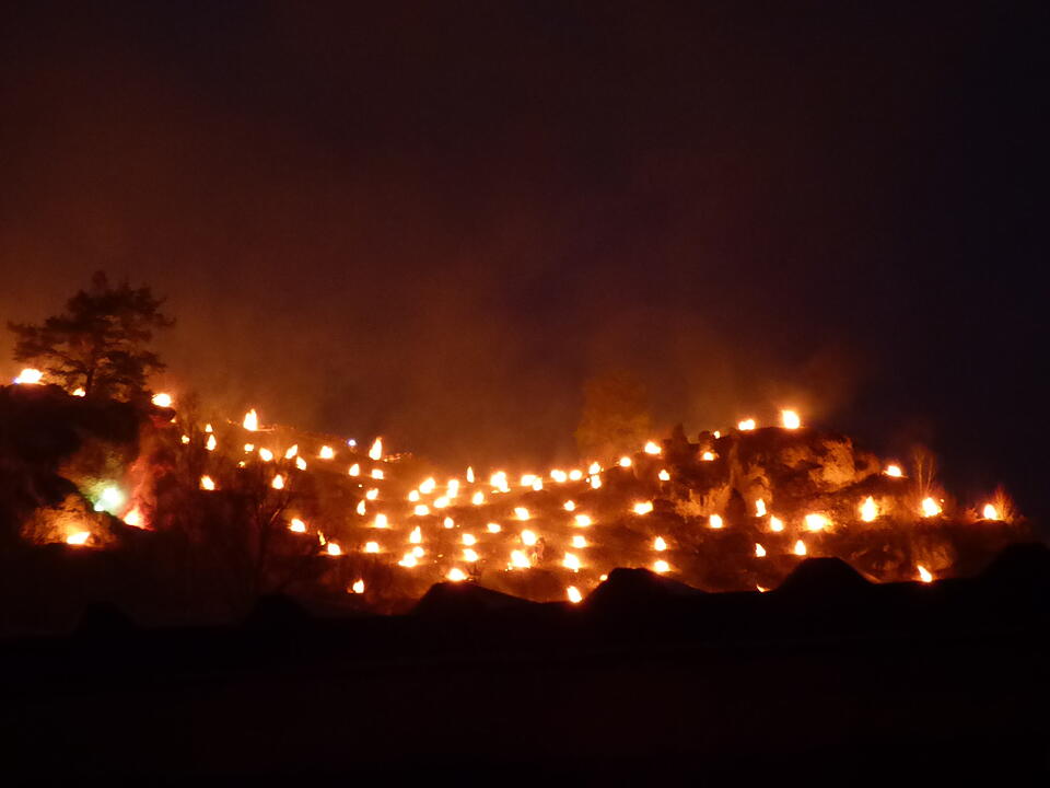 Lichterprozession in Pottenstein 2019