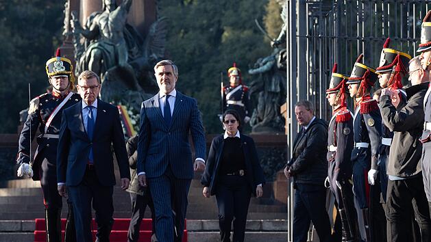 Au&szlig;enminister Wadephul in Argentinien
