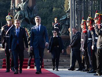 Au&szlig;enminister Wadephul in Argentinien