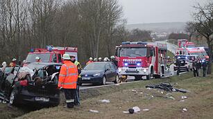 Schwerer Verkehrsunfall in Karlstadt