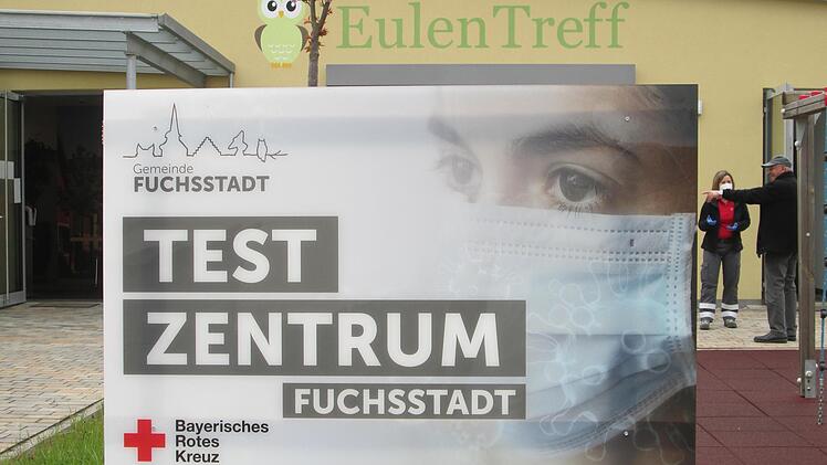 Dienstags und samstags können sich Bürger im Testzentrum Fuchsstadt auf das Corona-Virus prüfen lassen.