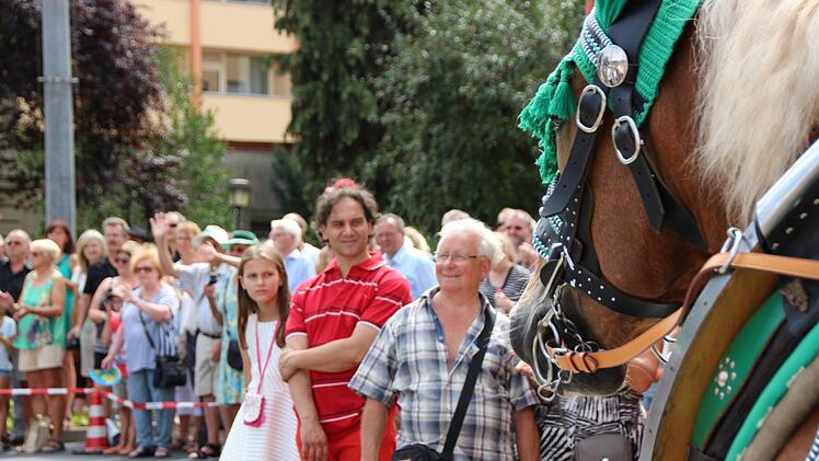 Rakoczy-Festzug 2018 in Bad Kissingen Foto: Benedikt Borst