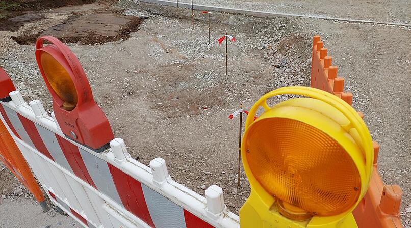 Baustelle, Sperrung