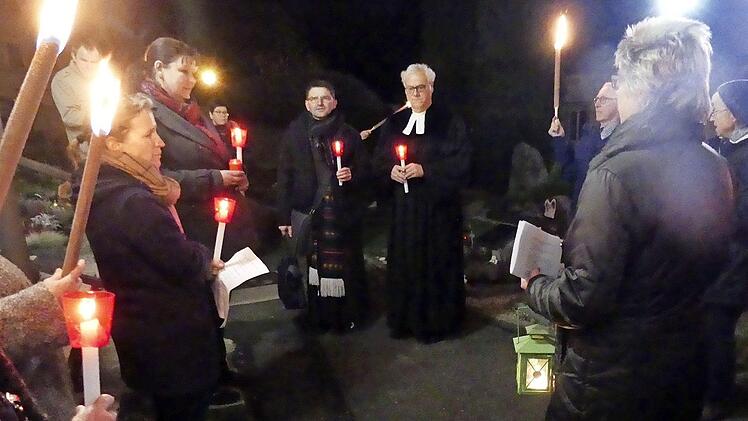 Das Lichterfest der Ökumene in Muggendorf  Foto: Paul Pöhlmann