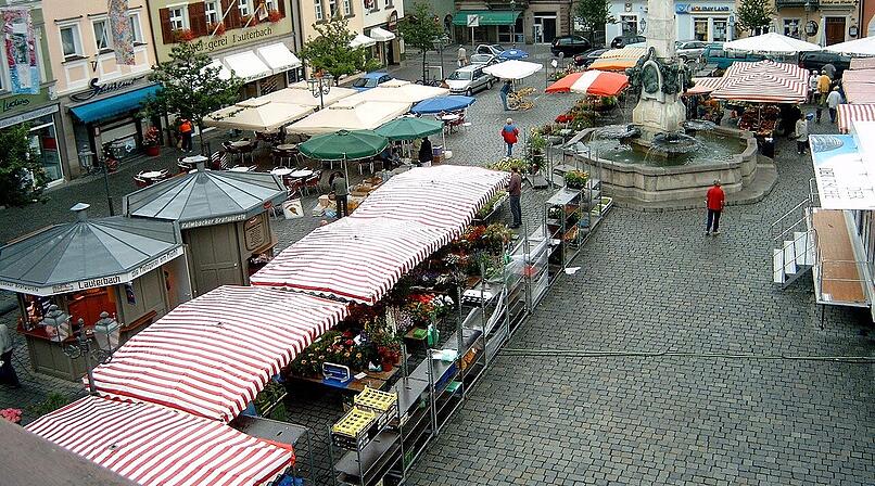 Marktplatz in Kulmbach