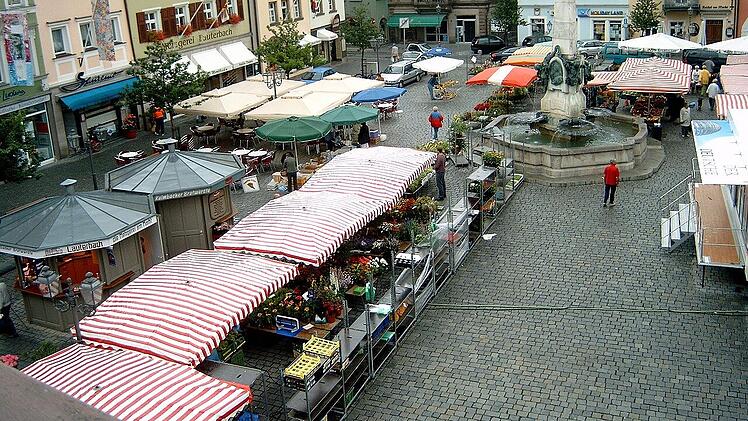 Marktplatz in Kulmbach