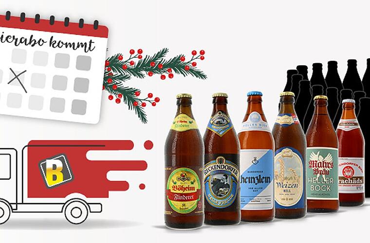 Bier aus Franken zu Weihnachten verschenken: Unsere Geschenkideen für Familie & Freunde