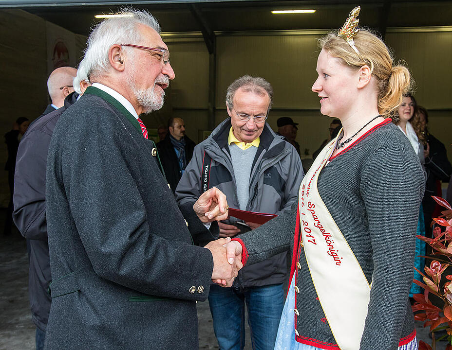 Eröffnung der Spargelsaison