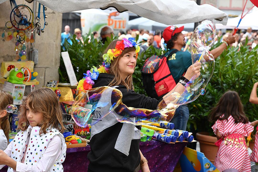 Umzug beim Samba-Festival in Coburg