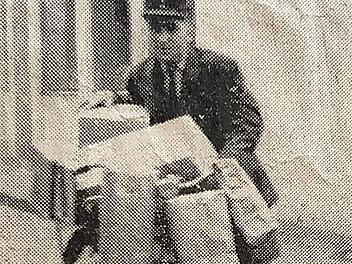 Dieses Bild in der Zeitung brachte Ärger. Repro: privat