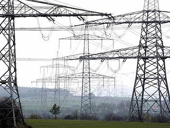 Bei Redwitz gehören die Masten der 380-kV-Leitung bereits zum Landschaftsbild. So dicht werden sie im Coburger Land nicht stehen. Auf Widerstand stößt die geplante Trasse trotzdem. Foto: Markus Führer