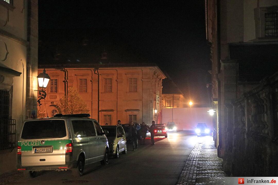 Großeinsatz: Aufstand in Justizvollzugsanstalt in Ebrach