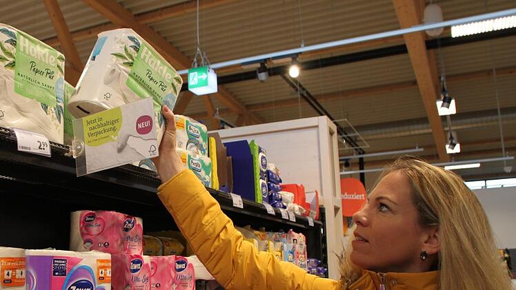 Toilettenpapier papierverpackt: Für die Laden-Tester ist dieses Produkt weniger glaubhaft. Foto: Ulrike Müller