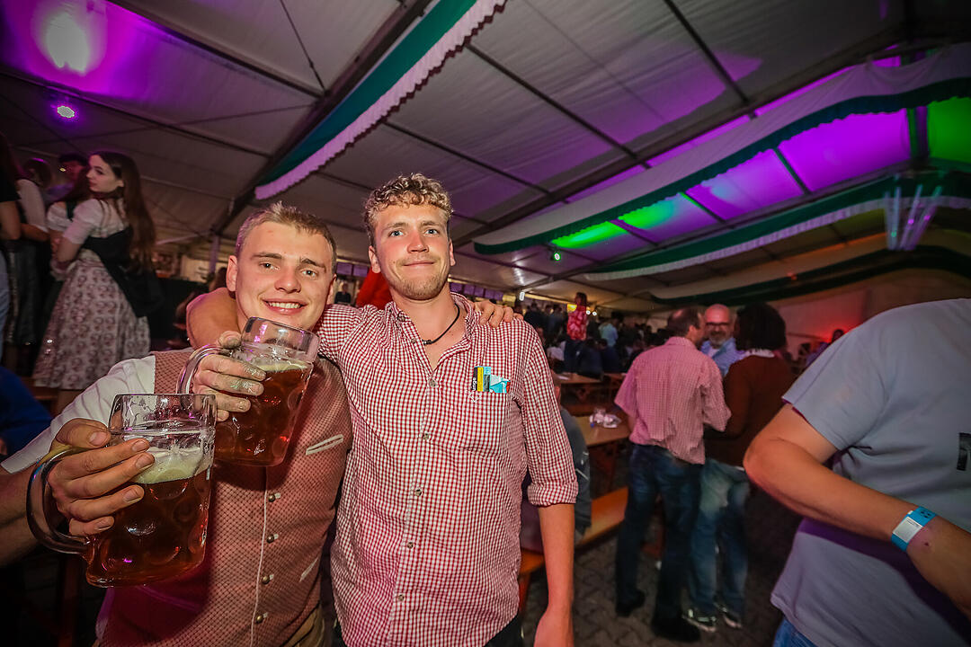 Es herrschte beste Stimmung beim Bierfest!