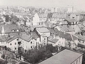 Blick auf Coburg im Jahr 1973Foto: CT-Archiv/Mayer