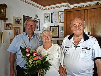 Erna und Fritz Hopfengärtner feiern 60-jähriges Ehejubiläum.