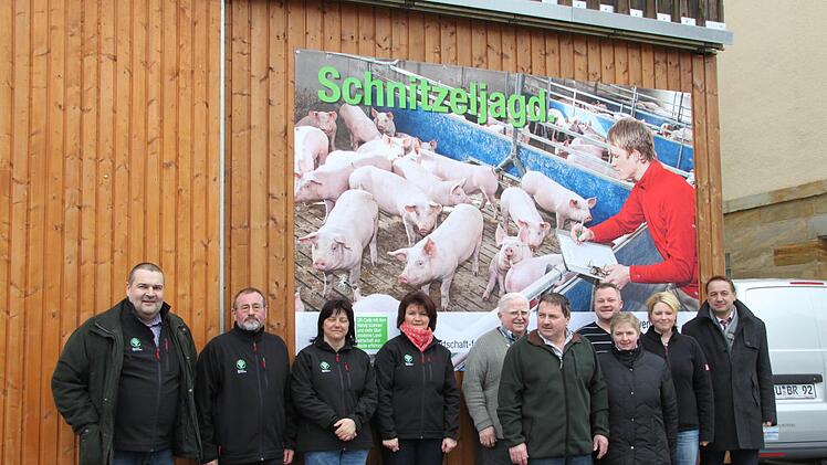Der BBV wirbt mit Plakaten für transparente Produktionswege.