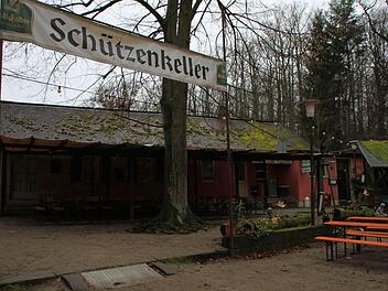 Der Schützenkeller der HSG im Forchheimer Kellerwald. Foto: Peter Groscurth