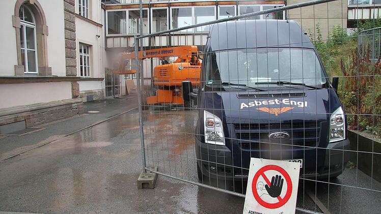 In den Kulmbacher Schulen sind die Handwerker im Einsatz. Foto: Sonja Adam