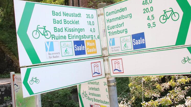 Eindrücke vom Radweg Euerdorf-Bad Kissingen. Foto: Ralf Ruppert
