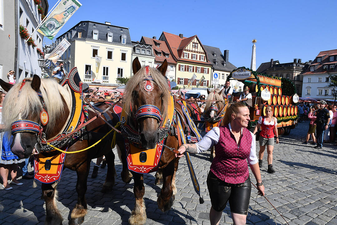 Der Auftakt der Kulmbacher Bierwoche 2018