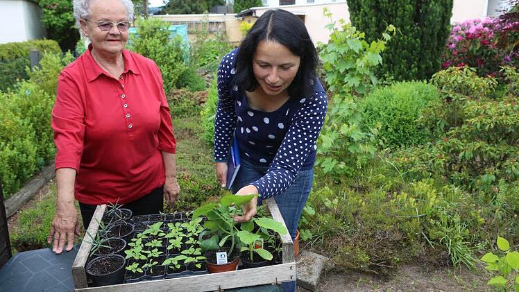 Die Traumgarten AG zu Besuch im Heidegarten von Annemarie und Manfred Heidenreich in Melkendorf. Foto: Barbara Herbst