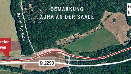 Der Rad- und Fußweg von Aura nach Wittershausen, den das Staatliche Bauamt einrichtet, soll in geringem Maße auch land- und forstwirtschaftlichen Zwecken dienen. Zudem will die Gemeinde prüfen, ob die darunter liegende Notwasserleitung erneuert werden kann.