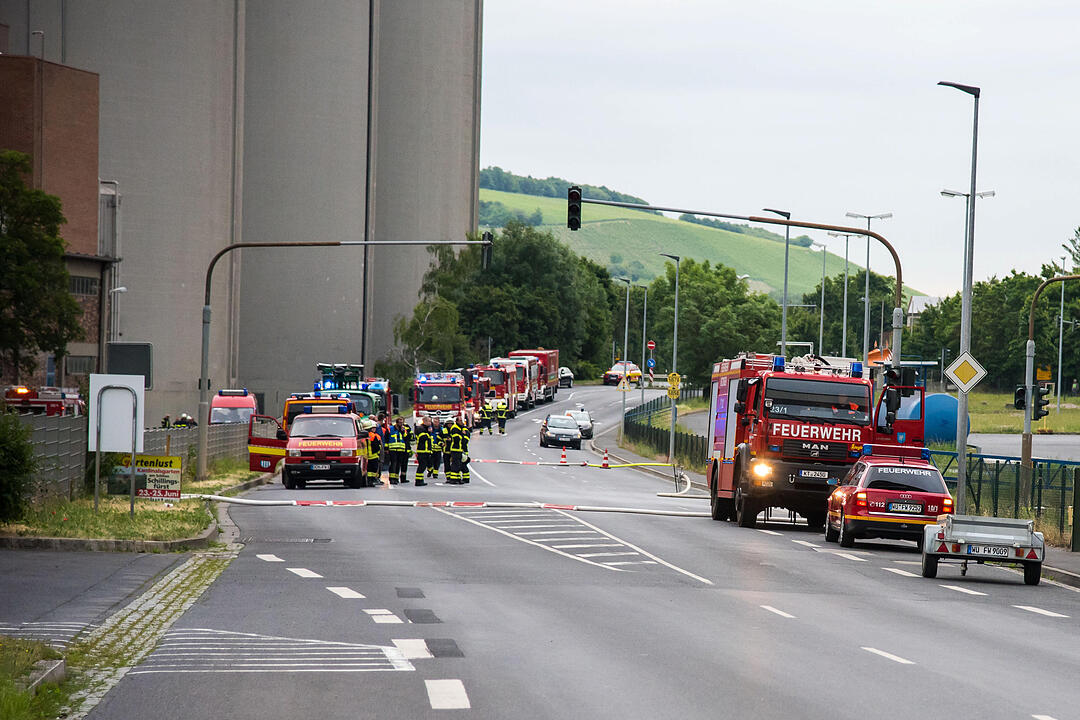 Großbrand in Ochsenfurt