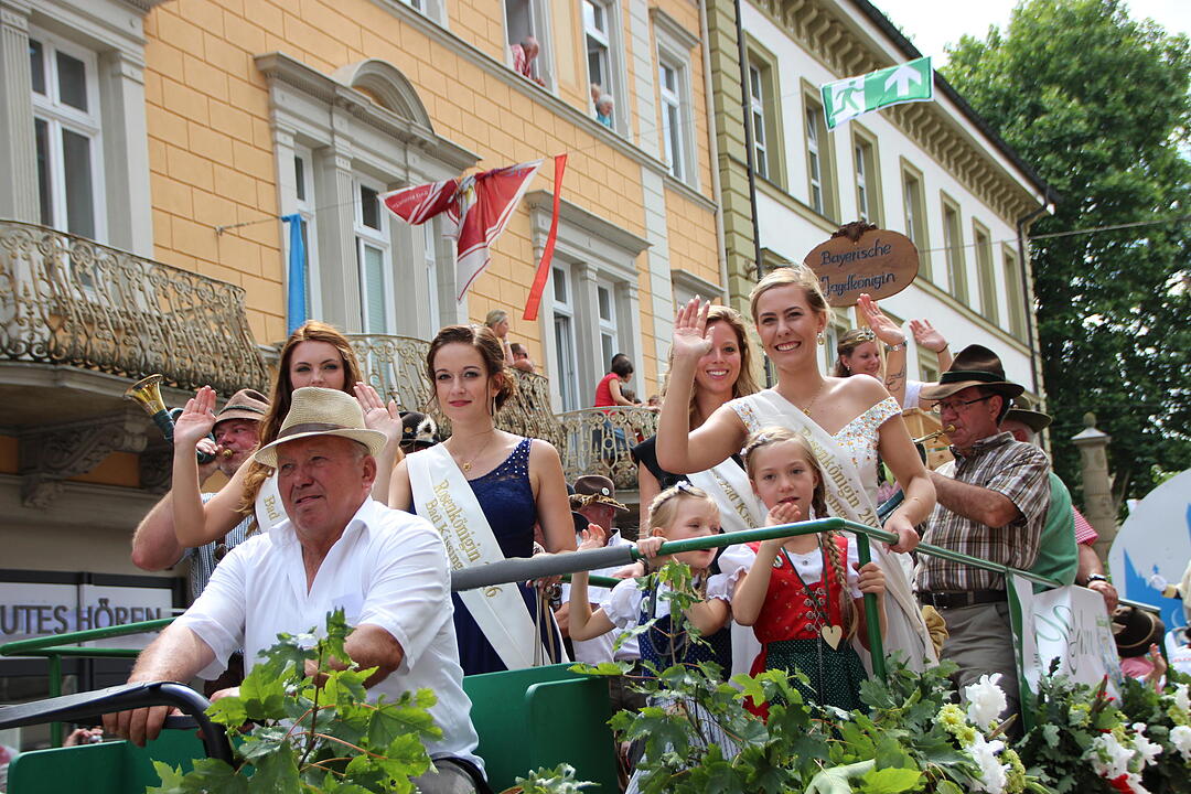 Bad Kissingen: Umzug zum Rakoczy-Fest