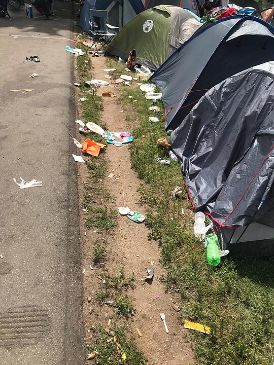 Müllchaos bei Rock im Park 2019: Besucher schmeißen auch Umweltbewusstsein weg