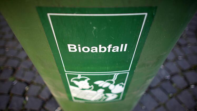 Seit 2015 werden Gemüse- und Speisereste, sog. Bioabfall, in speziellen Behältern auf den Wertstoffhöfen im Landkreis Kronach gesammelt. Das Bringsystem will man beibehalten.  Foto: Fredrik von Erichsen, dpa/Archiv