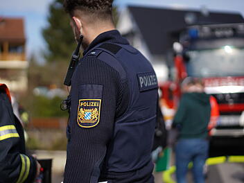 Ein Polizist konnte in Ebern einen Küchenbrand löschen.