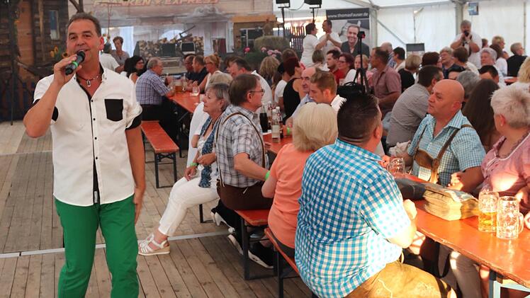 Thomas Fauser mischte sich unters Publikum