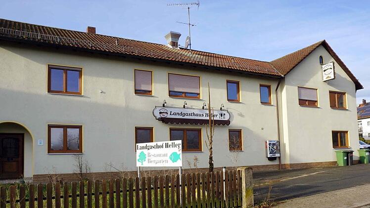 Der Landgasthof Heller steht seit zwei Jahren leer.       Foto: Richard Sänger