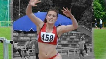 Marie Hahner siegte im Weitsprung.