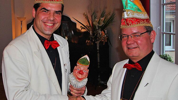 Neu im Elferrat der Kolpingfamilie ist Jürgen Mayer (rechts). Andreas Albert (links) begrüßte ihn.