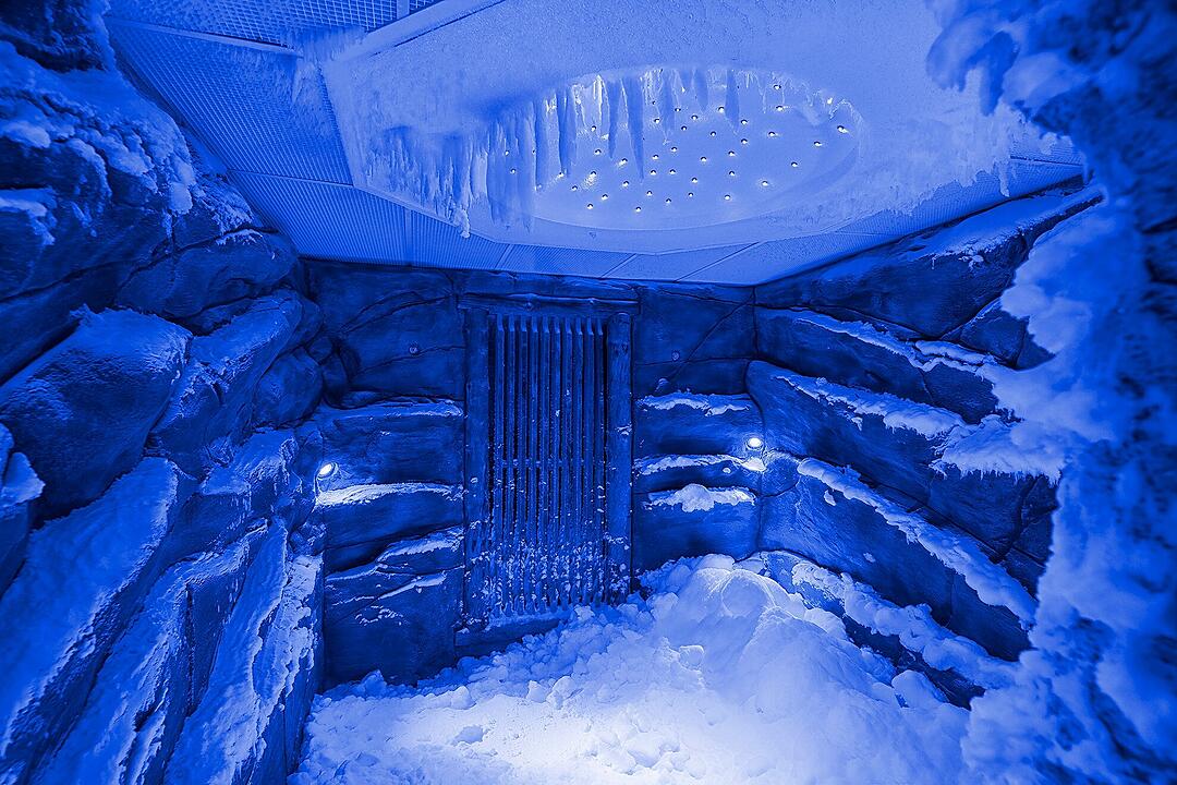 Schneekammer im Siebenquell GesundZeitResort in Weißenstadt im Fichtelgebirge  (Landkreis Wunsiedel)