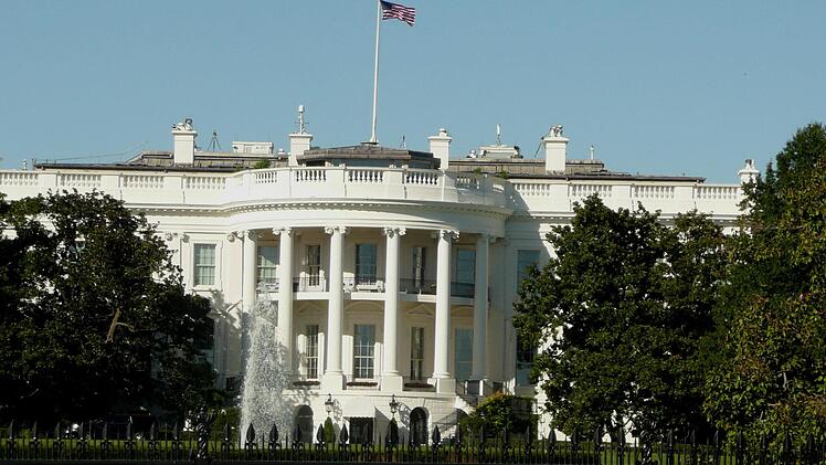 Der Eingang zum Weißen HausGünther Geiling