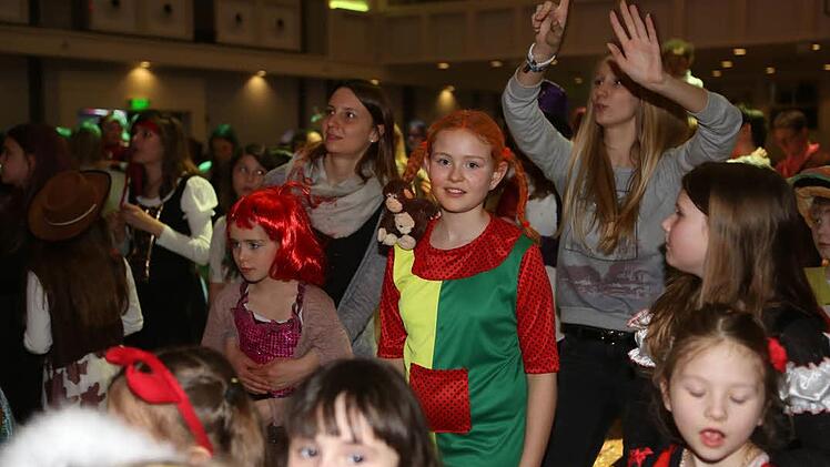 Impressionen vom Kulmbacher Kinderfasching in der Dr.-Stammberger-Halle Foto: Barbara Herbst