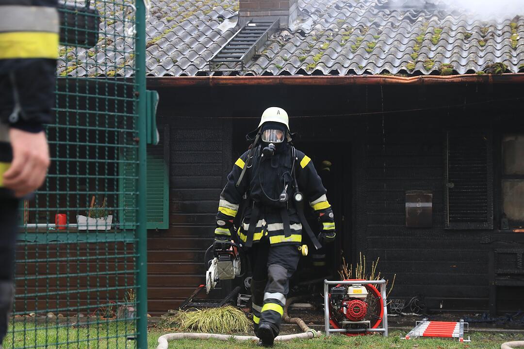 Oberfranken: Gartenhaus geht in Flammen auf - drei Welpen und eine Katze sterben