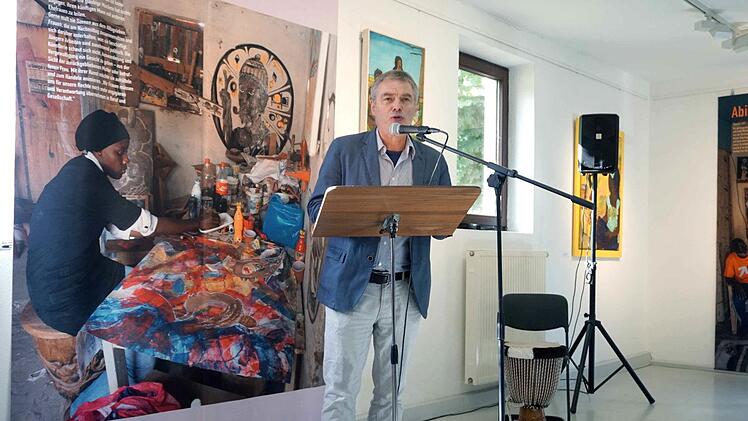 Die Ausstellung "Farben des Senegal" ist noch bis 20. Oktober geöffnet.   Foto: Richard Sänger