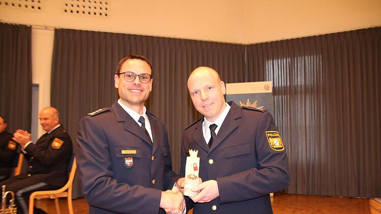 Eindrücke von der Einführung des neuen Chefs der der Hammelburger Polizei. Foto: Ralf Ruppert