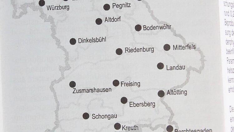 Die Waldklimastation "Rothenkirchen" am Rennsteig ist eine von über 20 in Bayern.  Repro: Friedwald Schedel
