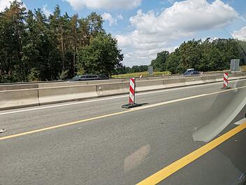 A3-Ausbau in Franken: Hier wird der Verkehr ab heute &uuml;ber Rampen geleitet