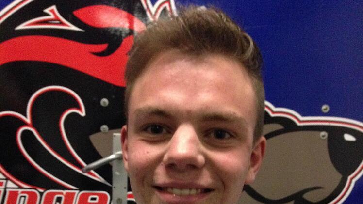 Erst 17 Jahre alt: Jonas Manger, Stürmer aus dem Nachwuchs des ERV Schweinfurt, verstärkt ab sofort die Kissinger Wölfe. Foto: privat