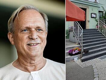 Schwarzenbach am Wald: Ulrich Tukur besucht "Gasthaus Synderhauf" - Betreiber begeistert